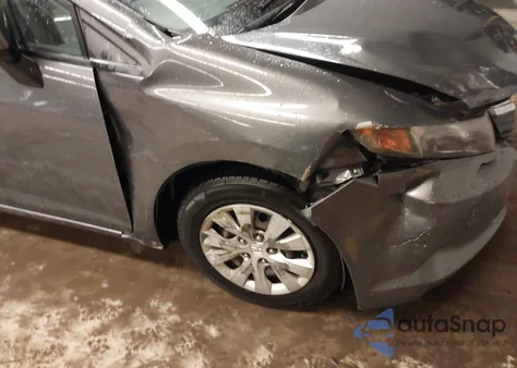2012 Honda Civic Lx from USA, damaged, VIN 2HGFB2F53CH605599